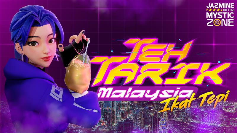 Image from: Bukan sekadar idol digital! Jazmine perisik dunia ghaib dalam Mystic Zone