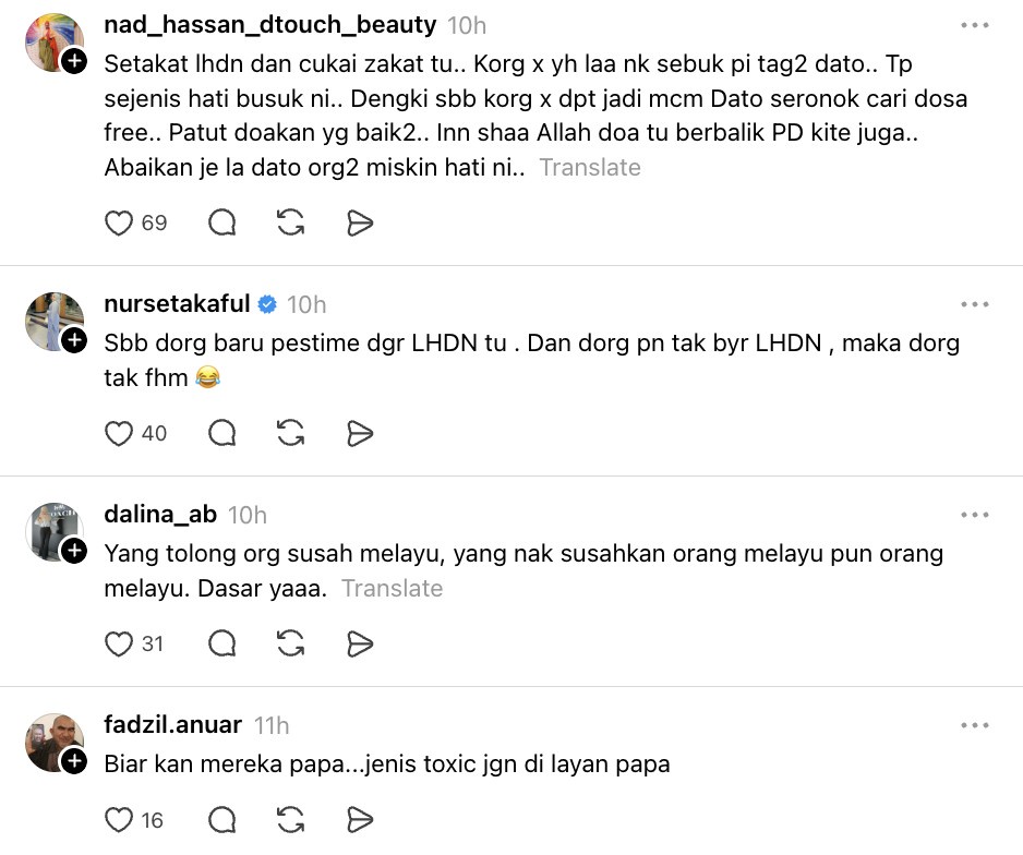 Image from: “Ingat papa baru berniaga sehari ke? Papa pembayar tegar LHDN” -Aliff Syukri