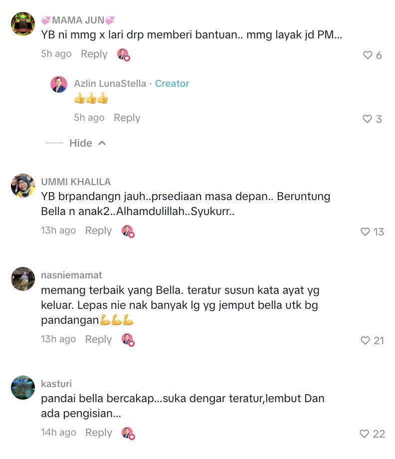 Image from: “Nak bagi hantaran ke bantuan?” -Seloroh Bella Astillah tentang pemberian Syed Saddiq