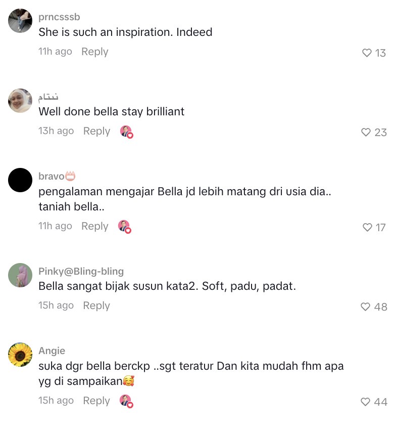 Image from: “Nak bagi hantaran ke bantuan?” -Seloroh Bella Astillah tentang pemberian Syed Saddiq