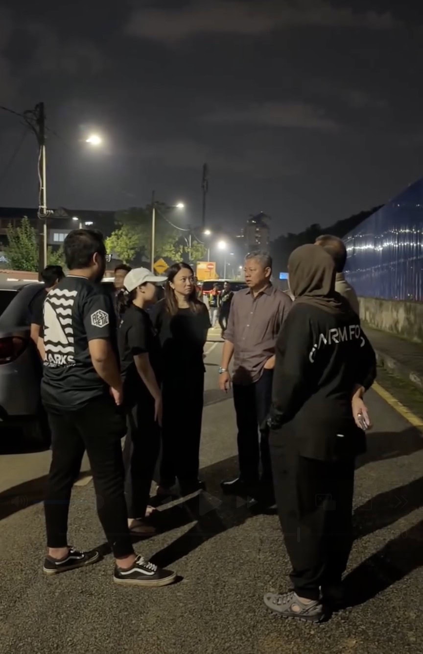 Image from: Terus ke lokasi banjir lumpur! Hannah Yeoh maklum DBKL arah projek dihentikan serta-merta