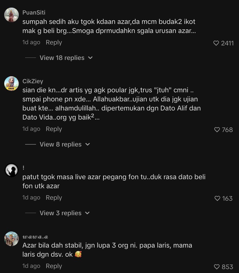 Image from: DSV hadiahkan Azar Azmi iPhone 17 Pro Max, kasihan lihat telefon pinjam retak teruk