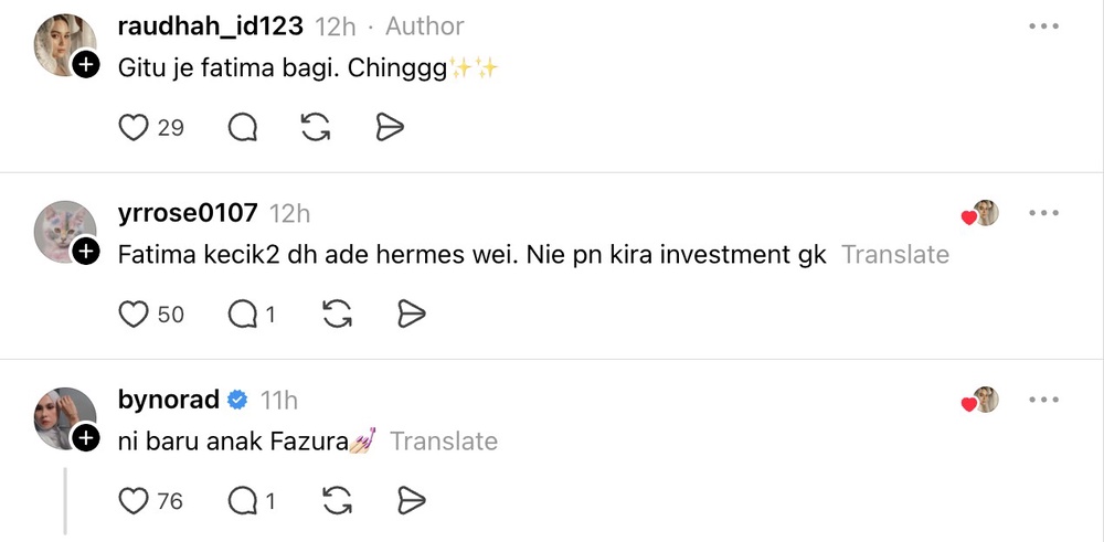 Image from: Fatima miliki beg tangan Hermes Kelly, netizen terkejut mula persoal harga – “Ni baru betul anak Fazura”