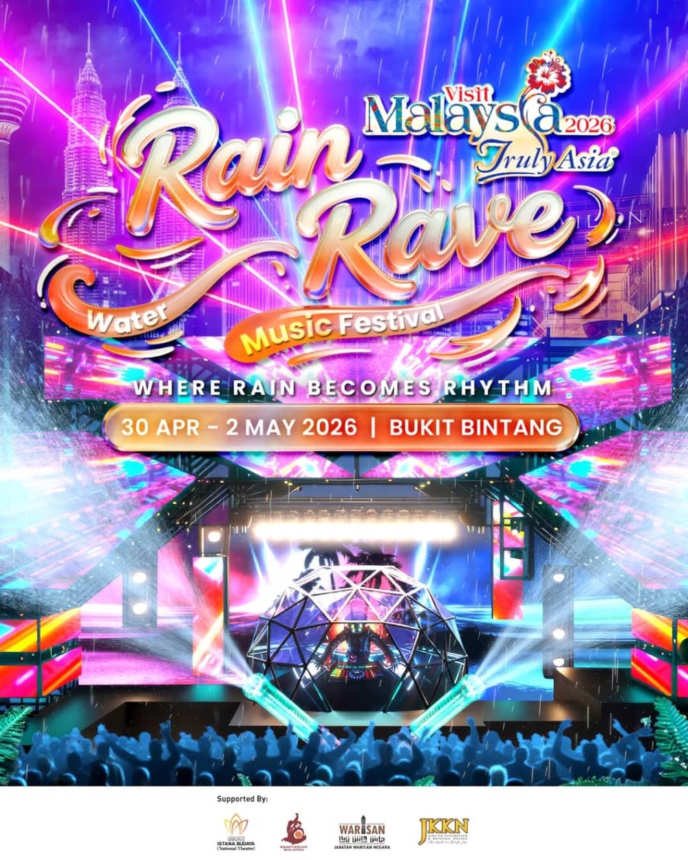 Image from: “Penyertaan sukarela, tak suka jangan pergi…” – Tiong bidas pihak bantah Festival Muzik Air Rain Rave