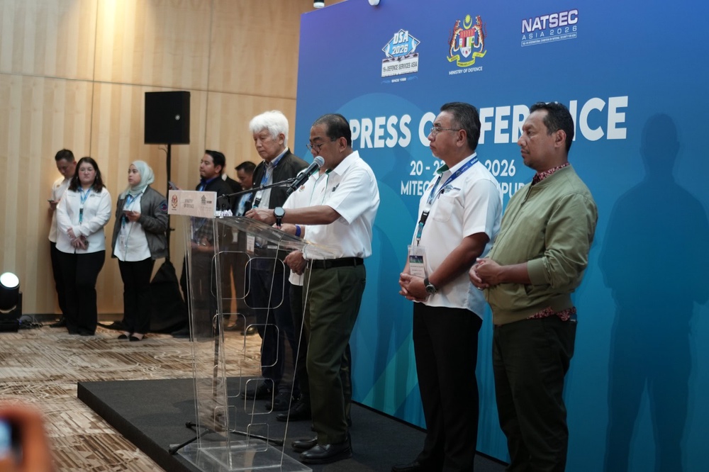 Image from: Mohamed Khaled santuni media, tinjau persiapan akhir DSA & NATSEC Asia 2026