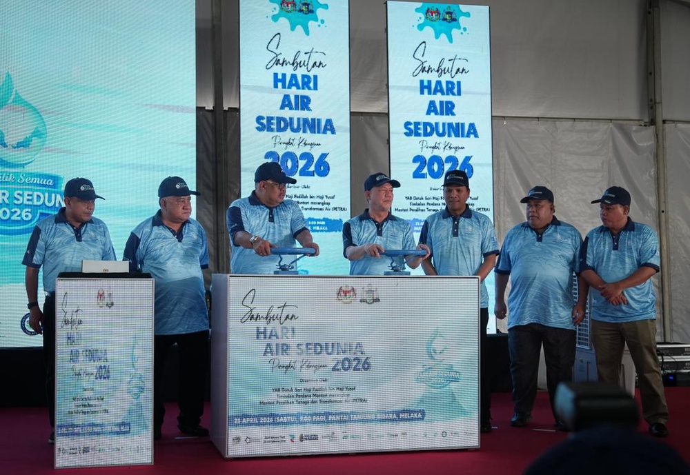 Image from: PETRA serah projek naik taraf sistem saliran lebih RM10 juta atasi banjir kilat di Melaka