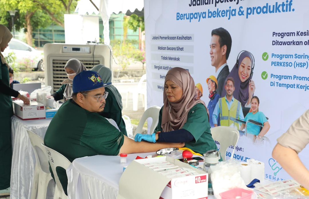 Image from: Sihat dulu baru pandu! Kenali kesihatan diri melalui Program Pemandu Sihat dan Selamat PERKESO