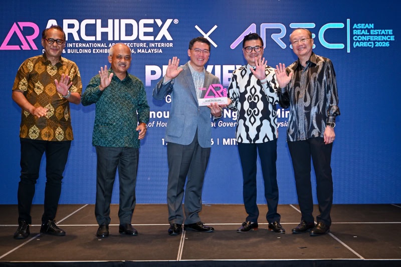 Image from: KPKT pacu industri hartanah, AREC & ARCHIDEX 2026 jadi platform global strategik
