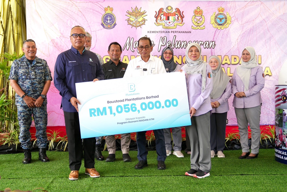 Image from: Bukan sekadar pertahanan negara! MINDEF perkasa pembangunan ekonomi keluarga tentera