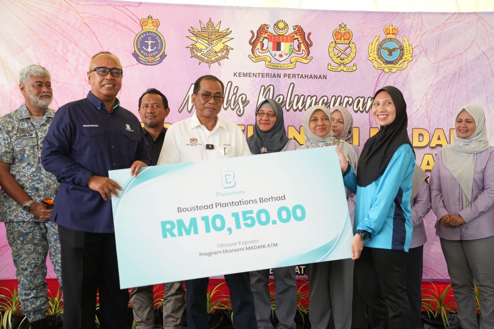 Image from: Bukan sekadar pertahanan negara! MINDEF perkasa pembangunan ekonomi keluarga tentera