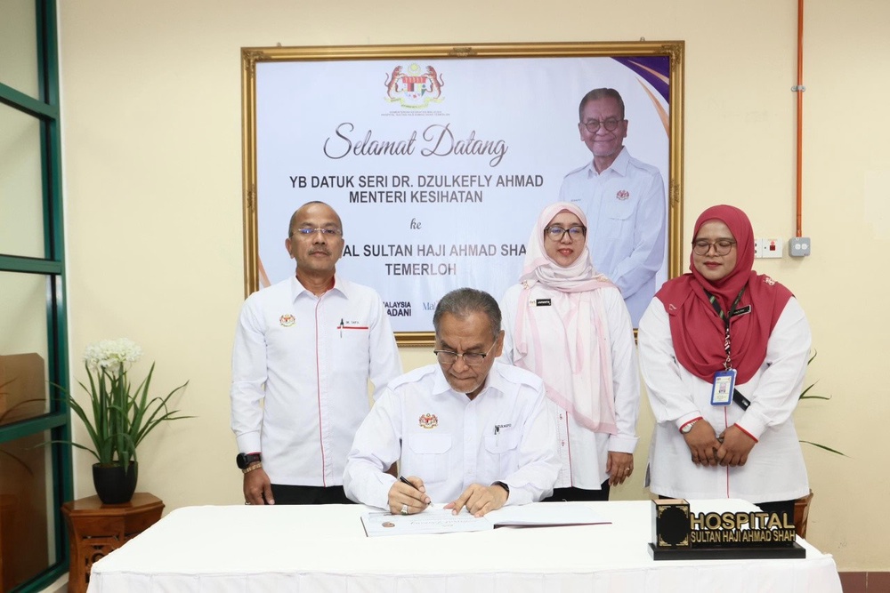 Image from: Belum capai tahap mendesak, projek bina Hospital Maran tak diteruskan