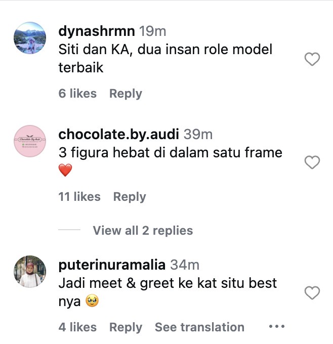 Image from: Sambut ‘birthday’ pengurus, Khairul Aming kongsi momen TokTi datang Rembayung kali kedua