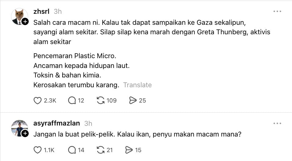 Image from: “Saya sedar saya manusia yang kurang cerdik…”- Haroqs mohon maaf campak coklat ke laut, cuma harap sampai G