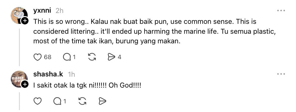 Image from: “Saya sedar saya manusia yang kurang cerdik…”- Haroqs mohon maaf campak coklat ke laut, cuma harap sampai G