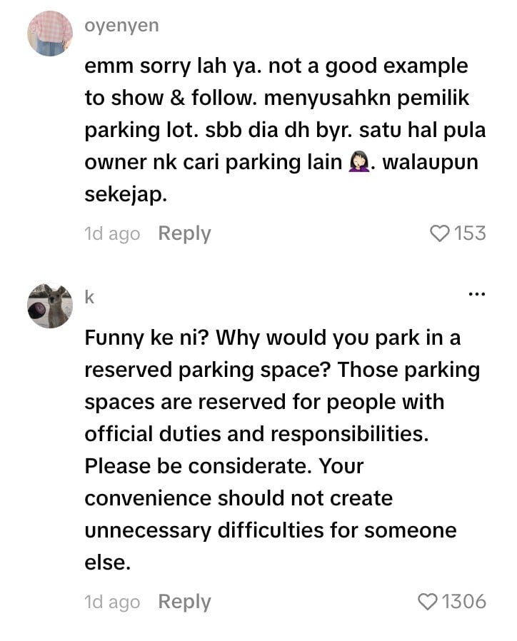 Image from: Netizen tegur Leona, bangga tayang lima saman dalam sebulan – “Jangan sebab kaya, boleh langgar peraturan!”