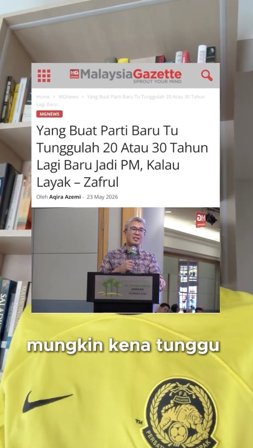 Image from: Nik Nazmi balas sindiran Tengku Zafrul -“Nak jadi PM kena menang kerusi Parlimen dulu…”