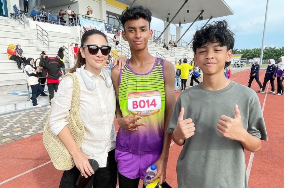 Image from: Rita Rudaini beri lampu hijau anak jadi ahli sukan – “Tapi mereka perlu…”