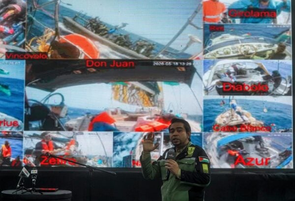 Image from: Bebaskan segera! Malaysia tuntut aktivis ditahan tentera negara haram tak dizalimi -PM Anwar