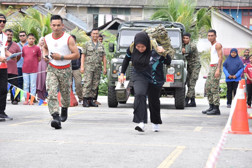 Image from: Perkukuh pertahanan negara, Karnival PSPN Peringkat 4 Divisyen meriahkan Bagan Datuk