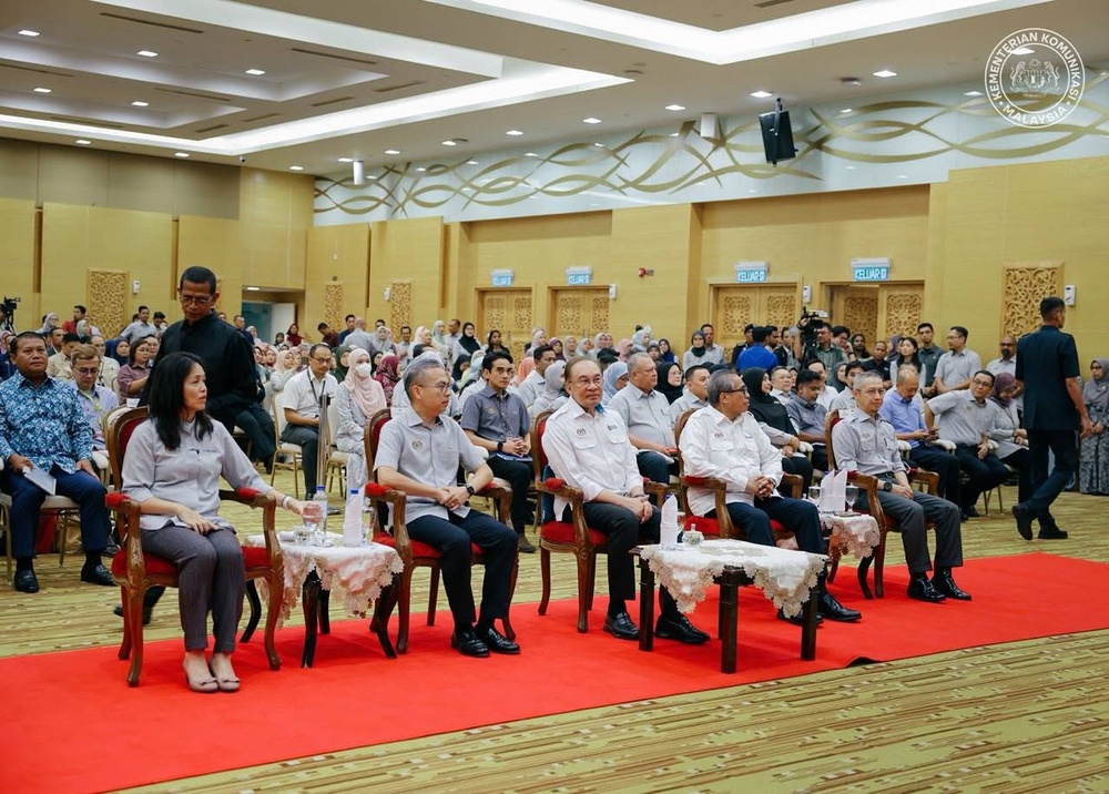 Image from: Kejayaan besar Kementerian Komunikasi! PM Anwar puji penerangan jelas BUDI95