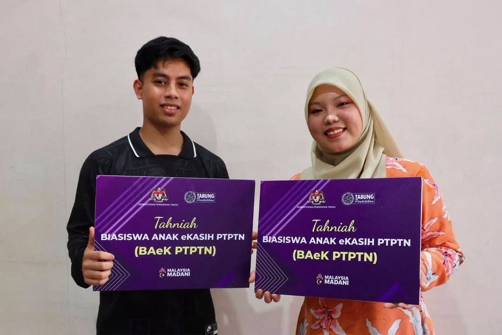 Image from: Tiada lagi alasan kewangan! BAeK PTPTN insiatif kerajaan elak pelajar layak tercicir ke IPTA