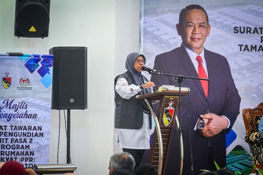 Image from: KPKT terus perkasa agenda perumahan! Serah 301 surat tawaran PPR Rembau Fasa 2