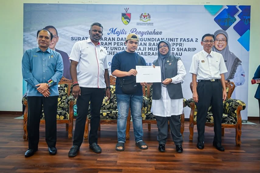 Image from: KPKT terus perkasa agenda perumahan! Serah 301 surat tawaran PPR Rembau Fasa 2