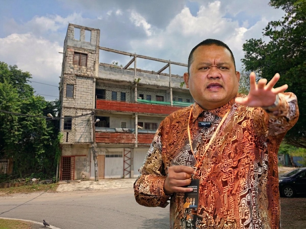 Image from: Flat haram Sungai Tekali perlu diroboh, kos cecah RM600,000 – Mohd Sany