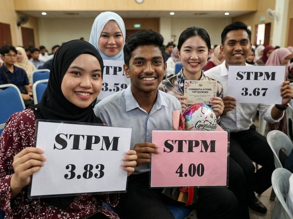 Image from: STPM 2025: 18 pelajar terbaik terima tajaan yuran pengajian – Fadhlina