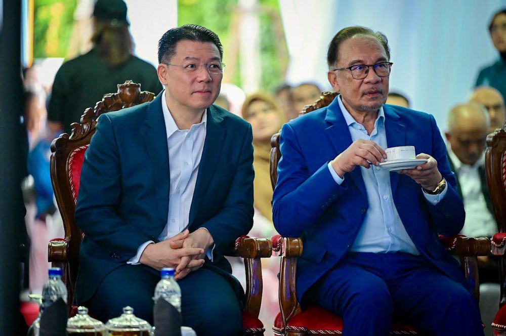 Image from: PM Anwar pertahan Nga! Cuma umum projek dah diluluskan, bukan kesalahan pilihan raya