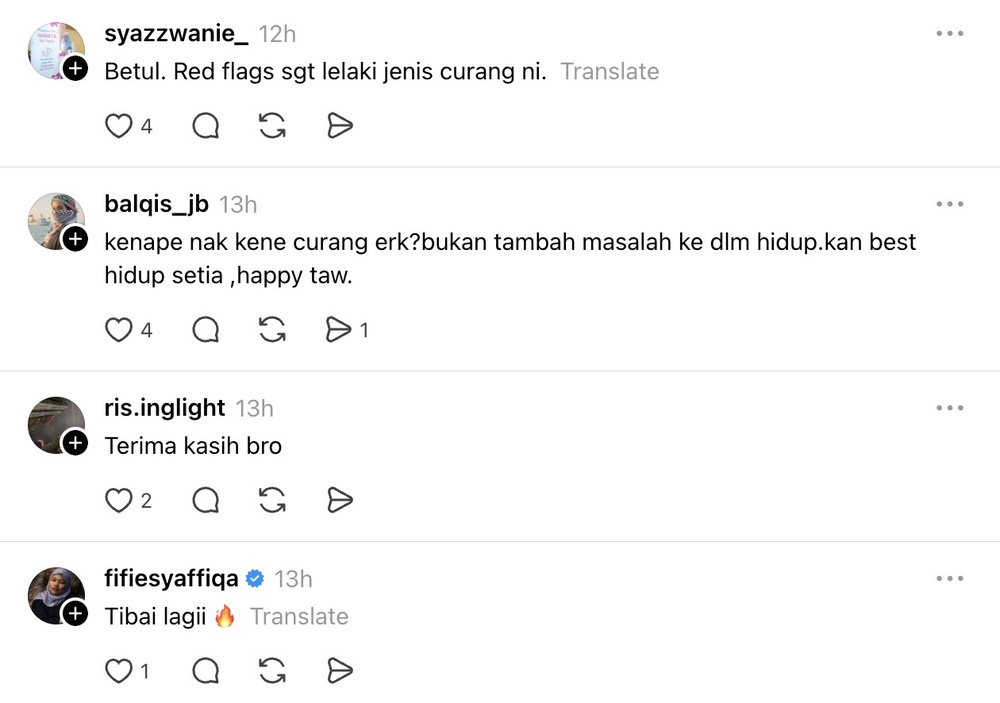Image from: Lelaki kalau curang memang tak layak jadi suami, imam keluarga! – Isa Khan