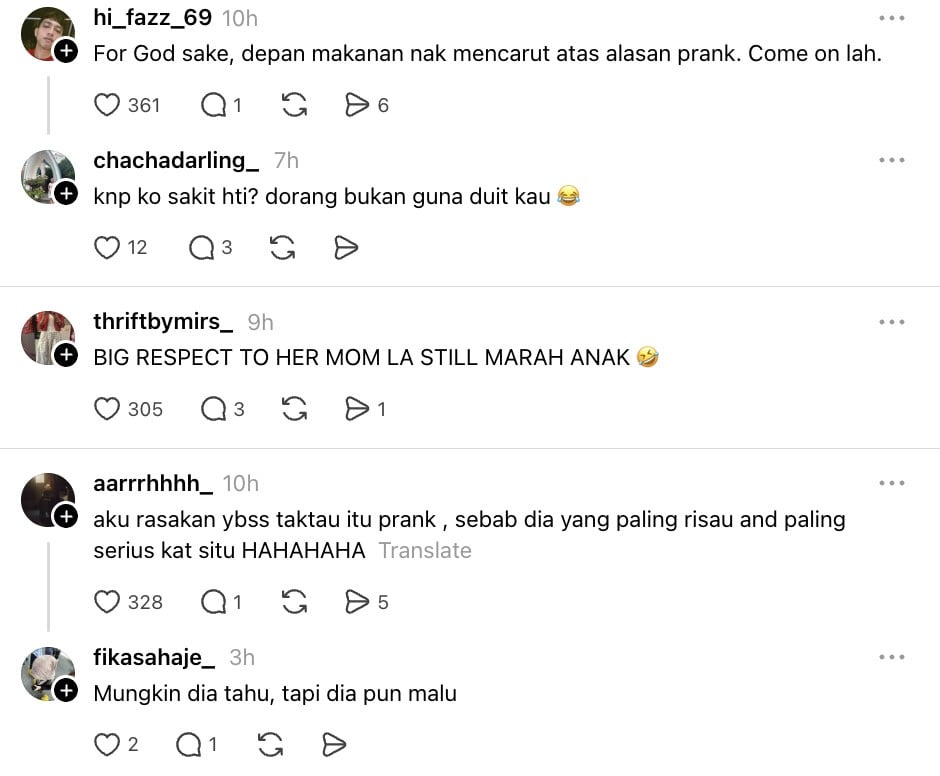 Image from: Ramai tak senang lihat ‘prank’ hari jadi keluarga Bella Astillah -“Ada YB dekat situ”