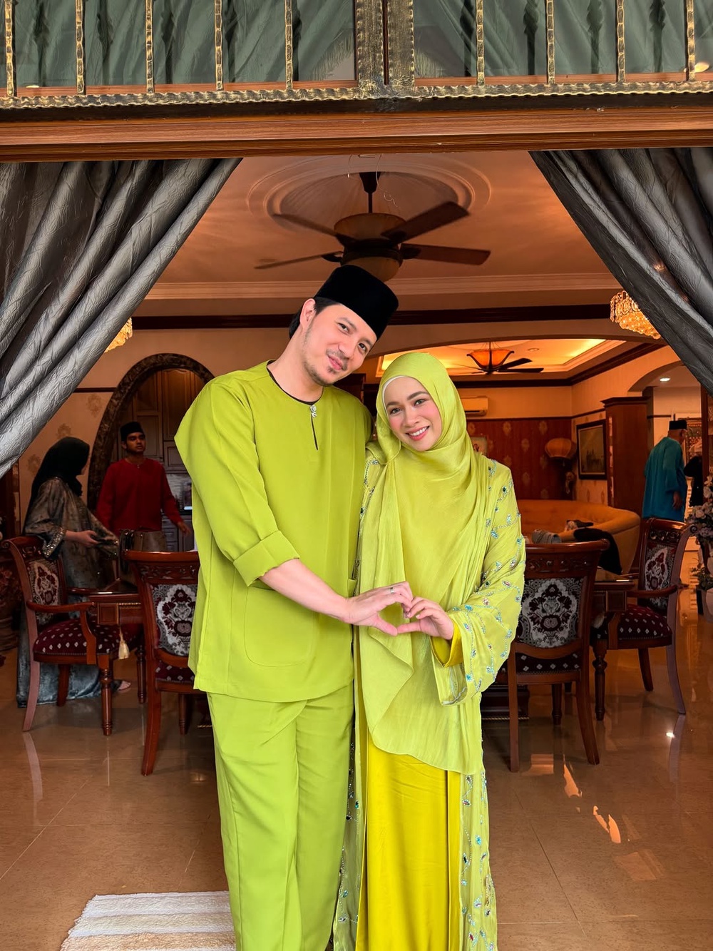 Image from: Tarikh bersalin makin dekat, Fattah Amin tolak ‘job’ luar KL utamakan kesihatan isteri