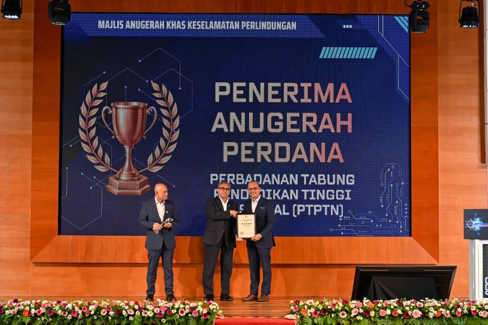Image from: Tahniah! PTPTN raih pengiktirafan berprestij, 5 bintang cemerlang keselamatan perlindungan