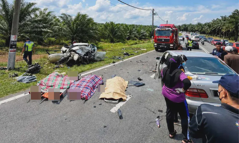 Image from: Gesa siasatan cepat! Loke tuntut tindakan tegas terhadap pemandu punca nahas 5 maut