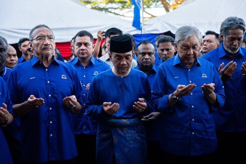 Image from: Ahmad Zahid jamin kerajaan BN Johor akan selari Kerajaan Perpaduan