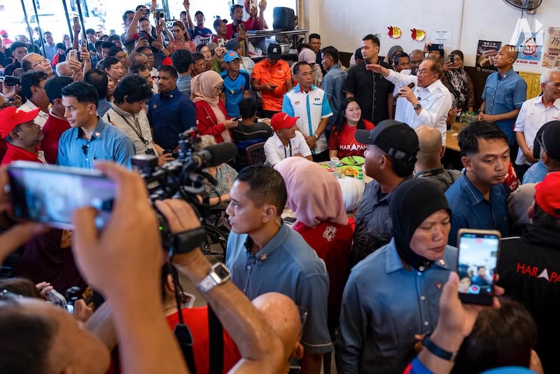 Image from: PRN Johor: Kehadiran Anwar bantu kempen dapat sambutan luar biasa – Fahmi