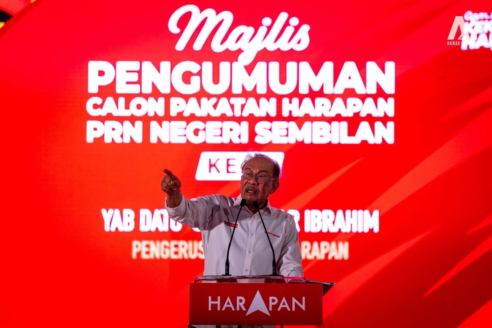 Image from: PM Anwar rayu rakyat N. Sembilan kekalkan PH, mahu agenda pembangunan diteruskan