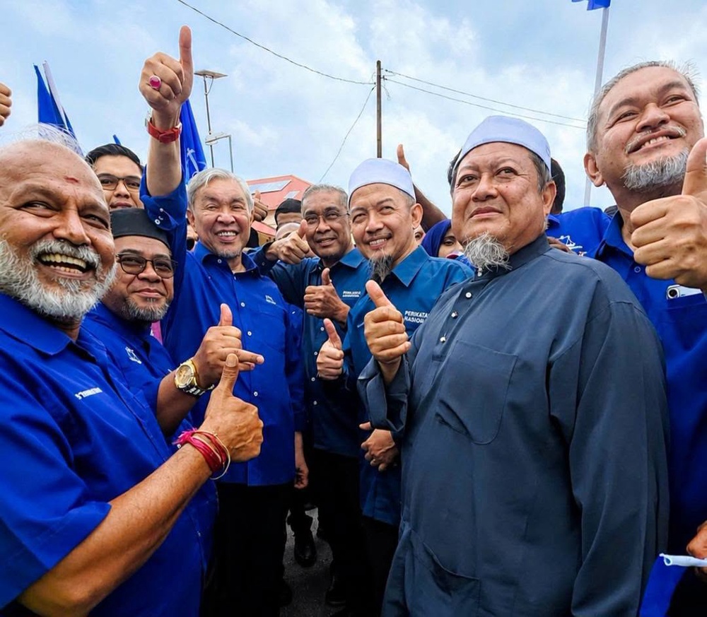 Image from: Perikatan Barisan Nasional (PBN) nama baharu untuk kerjasama PN-BN – Hamzah