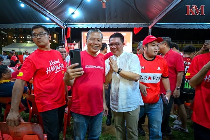 Image from: ‘Negeri dah elok, undilah Harapan’ – Kor Ming pertahan rekod pentadbiran Tok Min