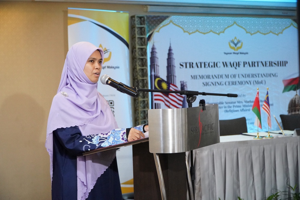 Image from: Dr. Ridzwan dilantik Penasihat Wakaf Oman, Malaysia perkukuh kerjasama strategik wakaf