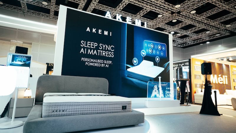 Image from: Tidur kini lebih selesa! AKEMI perkenal tilam Sleep Sync AI, faham keperluan tubuh pengguna