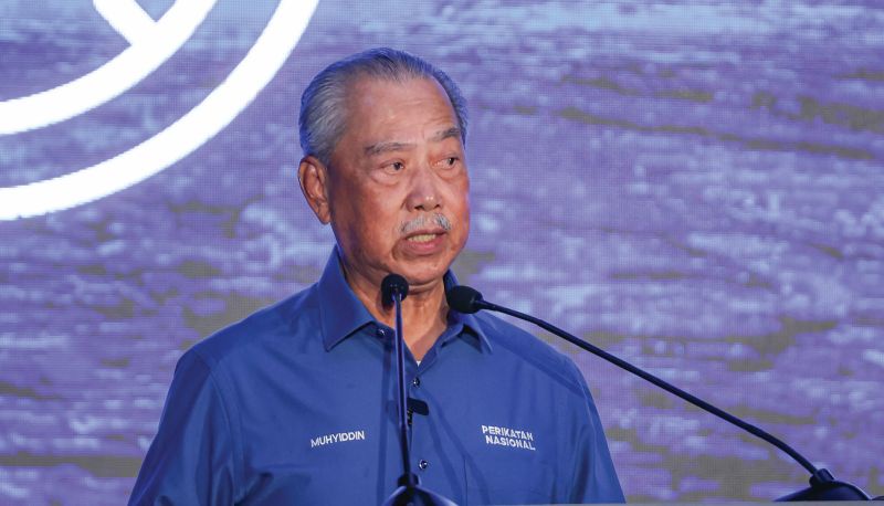 Image from: Tak pernah terlintas! Muhyiddin imbau detik jadi PM -“Entah macam mana Allah takdirkan”