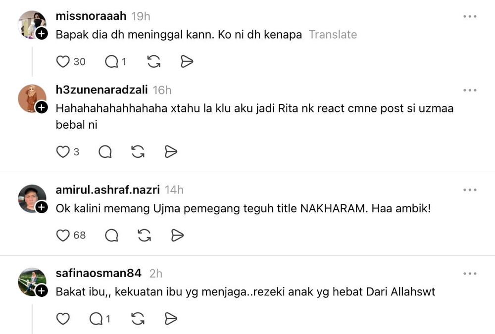 Image from: Tiada kaitan dengan bapa dia! Aku yang besarkan mereka dari kecil sampai boleh berlari- Rita Rudaini