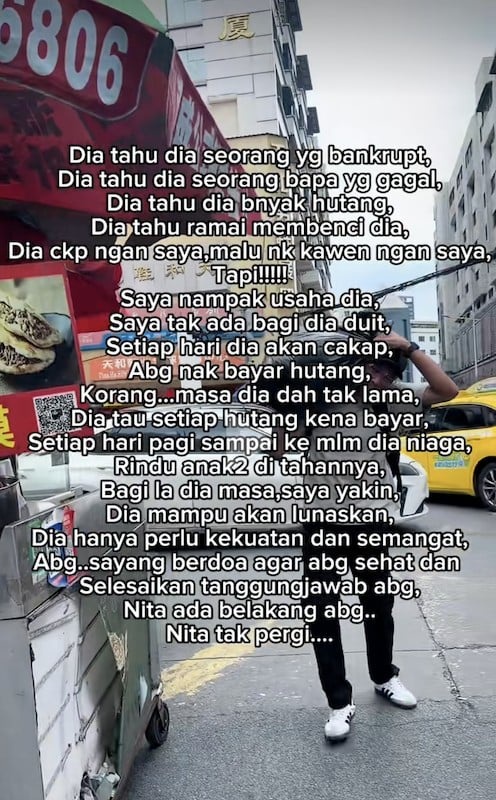 Image from: “Abang nak bayar hutang…”- Isteri Datuk Red dedah pengorbanan suami, minta beri sedikit masa