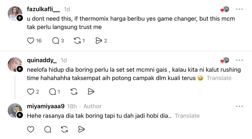 Image from: Neelofa reviu papan pemotong dapur, netizen terkejut tengok harga – “Takpelah, matikan niat”