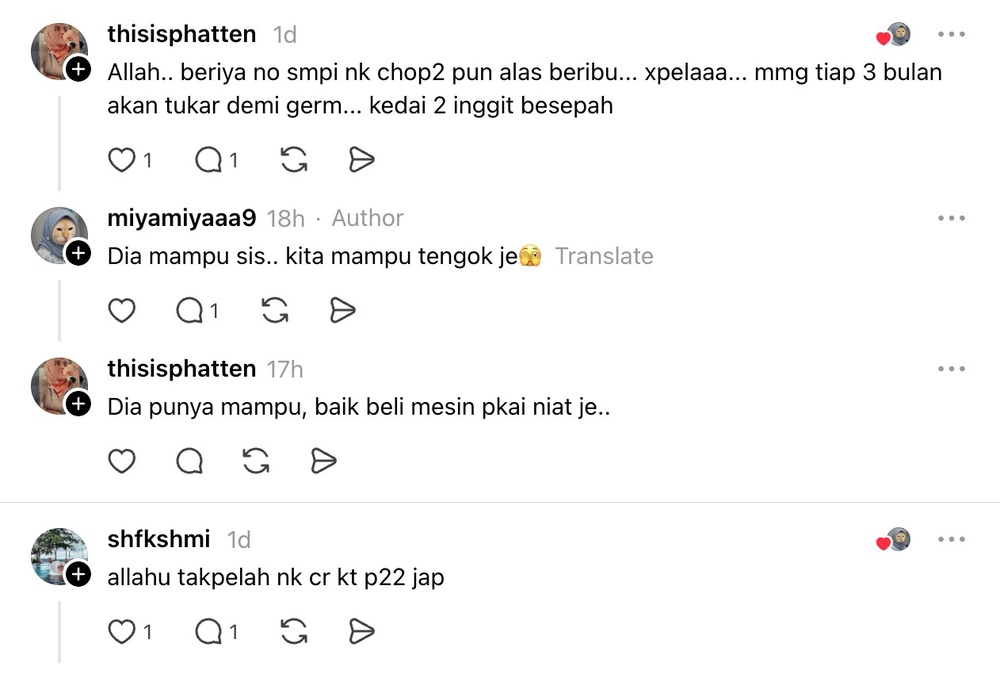 Image from: Neelofa reviu papan pemotong dapur, netizen terkejut tengok harga – “Takpelah, matikan niat”