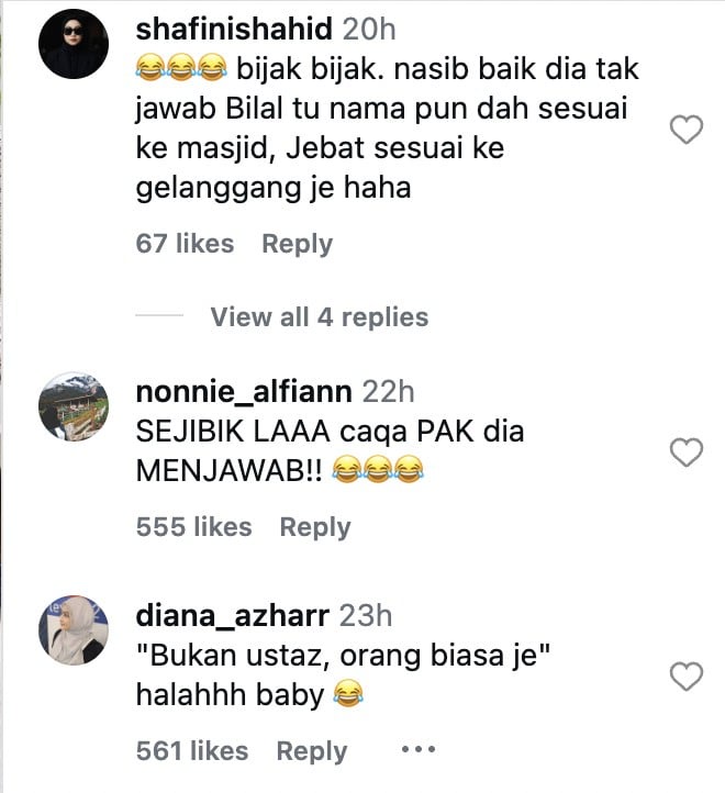 Image from: Jangan bezakan, biarlah Bilal mak bapa dia ustaz dan ustazah… tertinggal jauh dah baby – Jayden