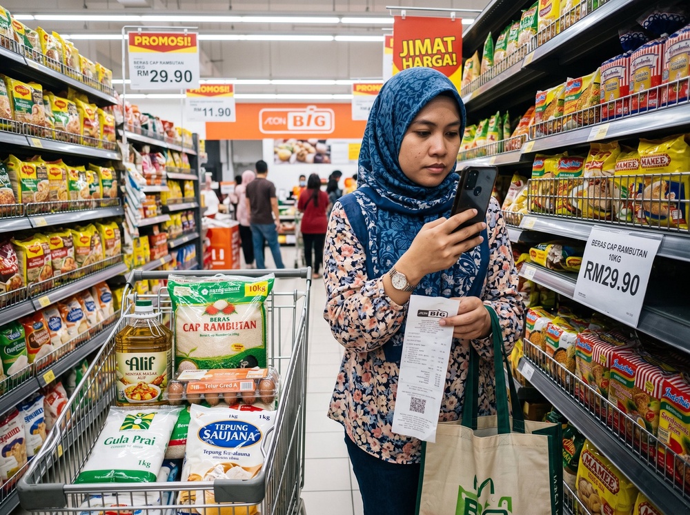 Image from: Bekalan stabil, harga terkawal! KPDN perkukuh pemantauan, pengguna diseru bijak berbelanja