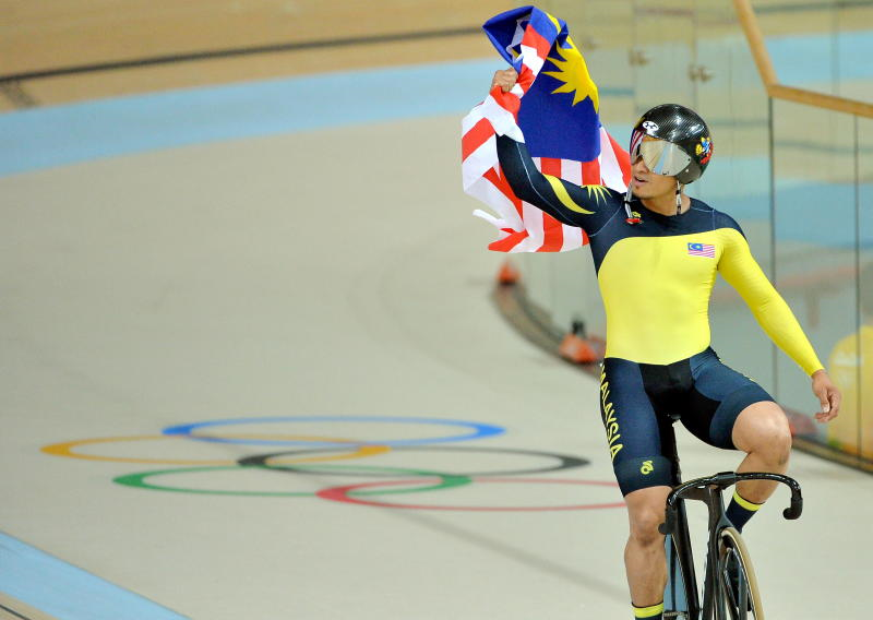 Image from: Azizulhasni kembali buru tiket LA28, tangis kegembiraan selepas terima ‘lampu hijau’